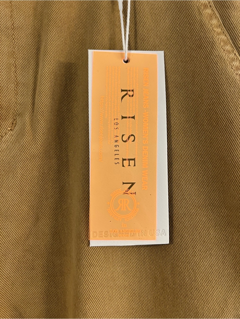 Women’s Risen brand Cargo Pants in Cocoa - Classic Workwear Style - Picture 3 of 9